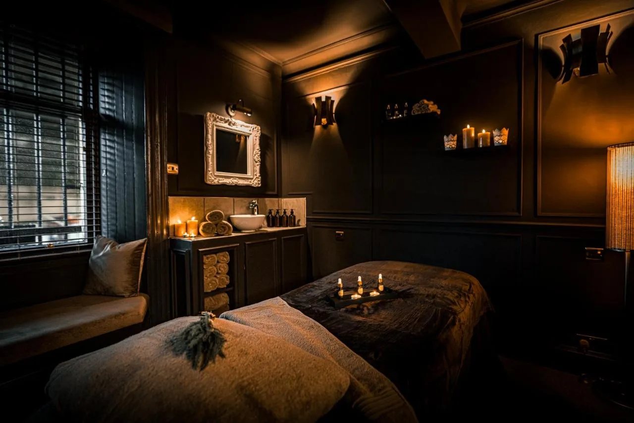Spa treatment room